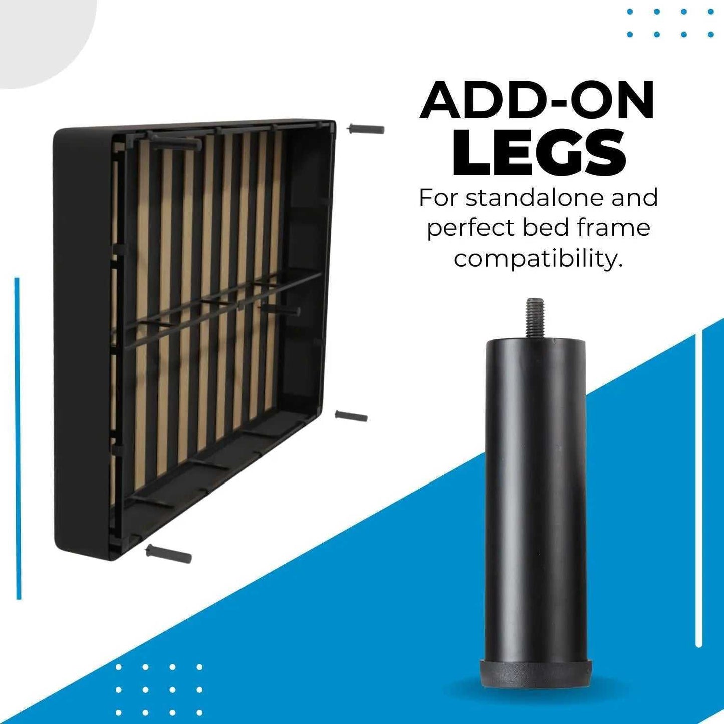 Multi-Use Foundation- Steel Bed Base / Foundation with Cover Boyd Specialty Sleep