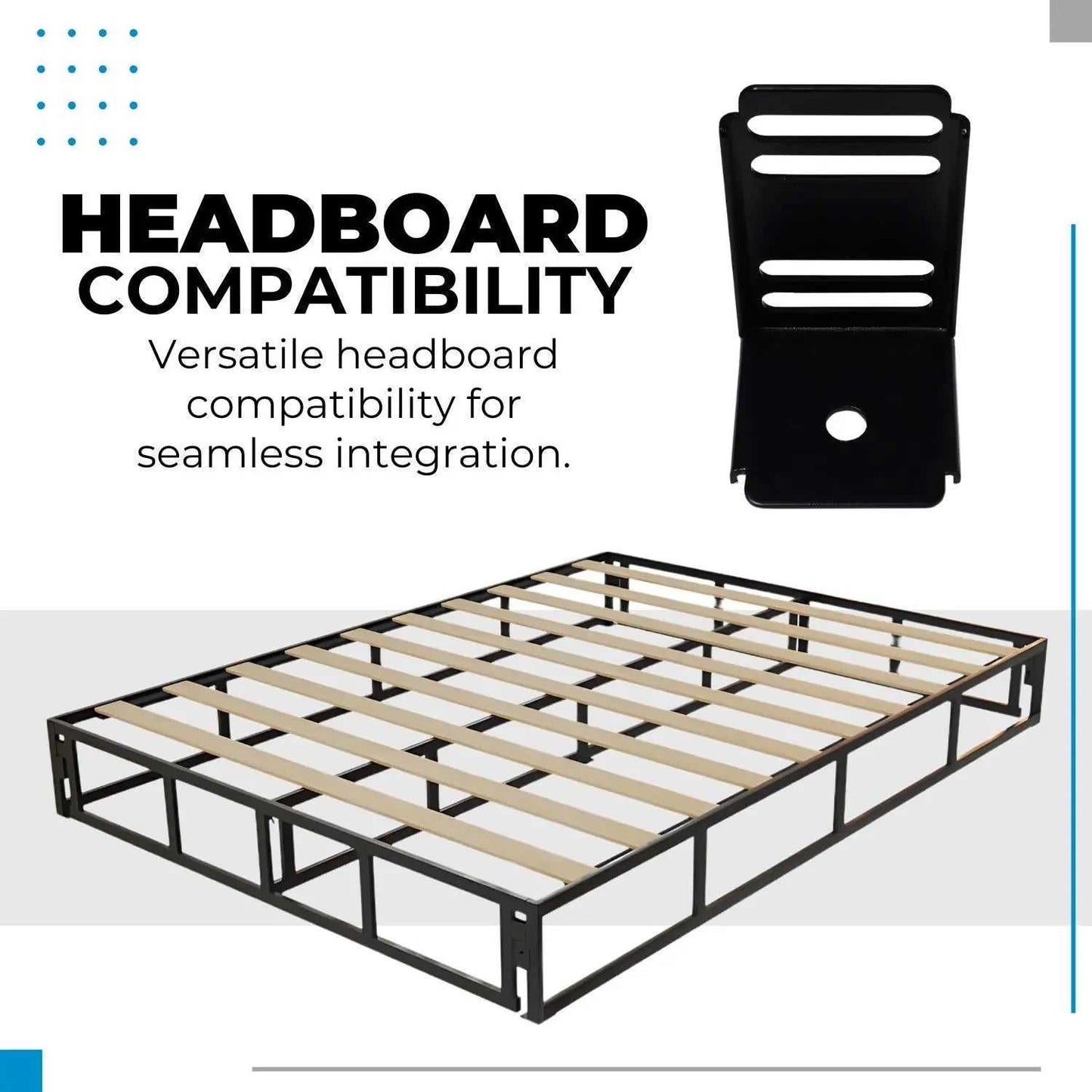 Multi-Use Foundation- Steel Bed Base / Foundation with Cover Boyd Specialty Sleep